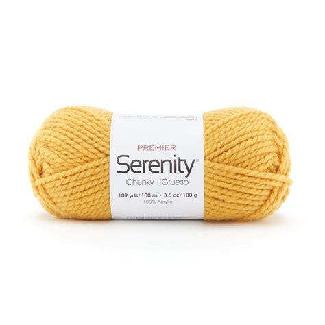 Premier Serenity Chunky 700-60 Goldenrod Acrylic